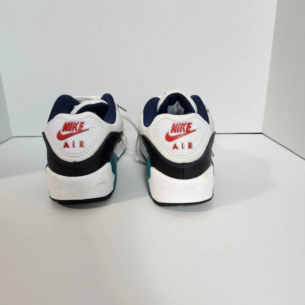 Nike Air Max 90 Ken Griffey Jr White Fresh Water DJ5194-100 7Y Baseball, Retro